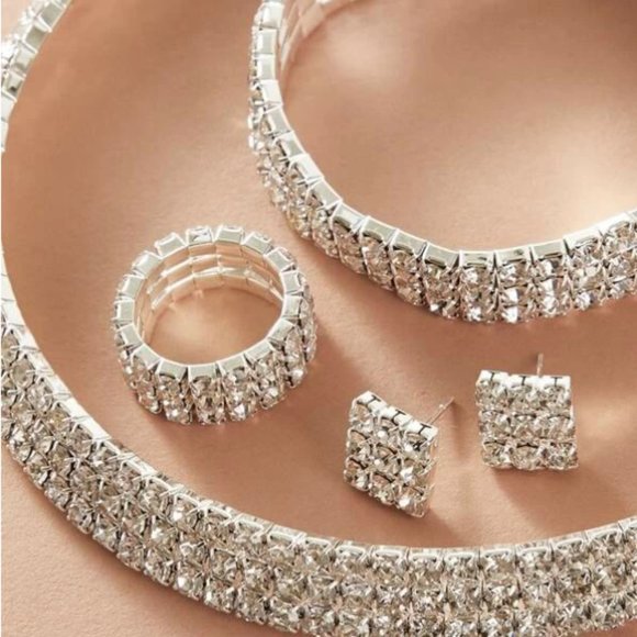 Best seller crystal jewelry set gift to offer - Picture 3 of 3